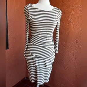 Stripped cotton dress